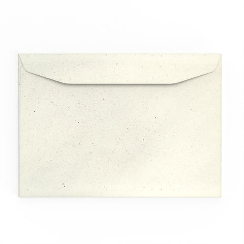 Flower Seeded Envelopes Ivory 162 x 229 mm (C5)