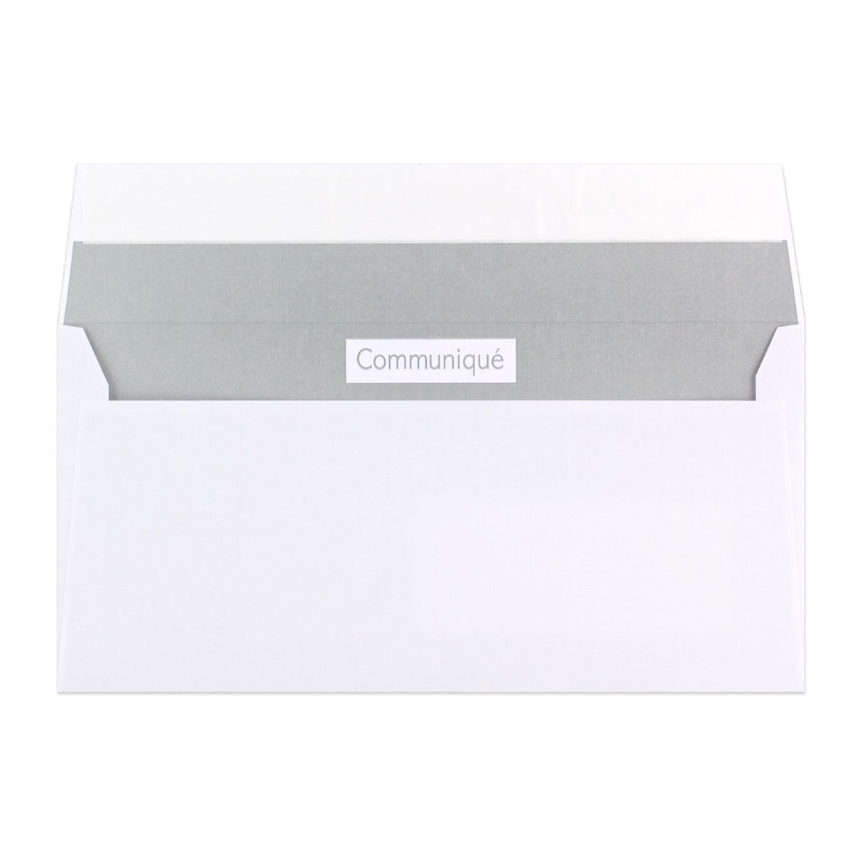 Weißer Communique Briefumschlag 110x220 mm (DL)