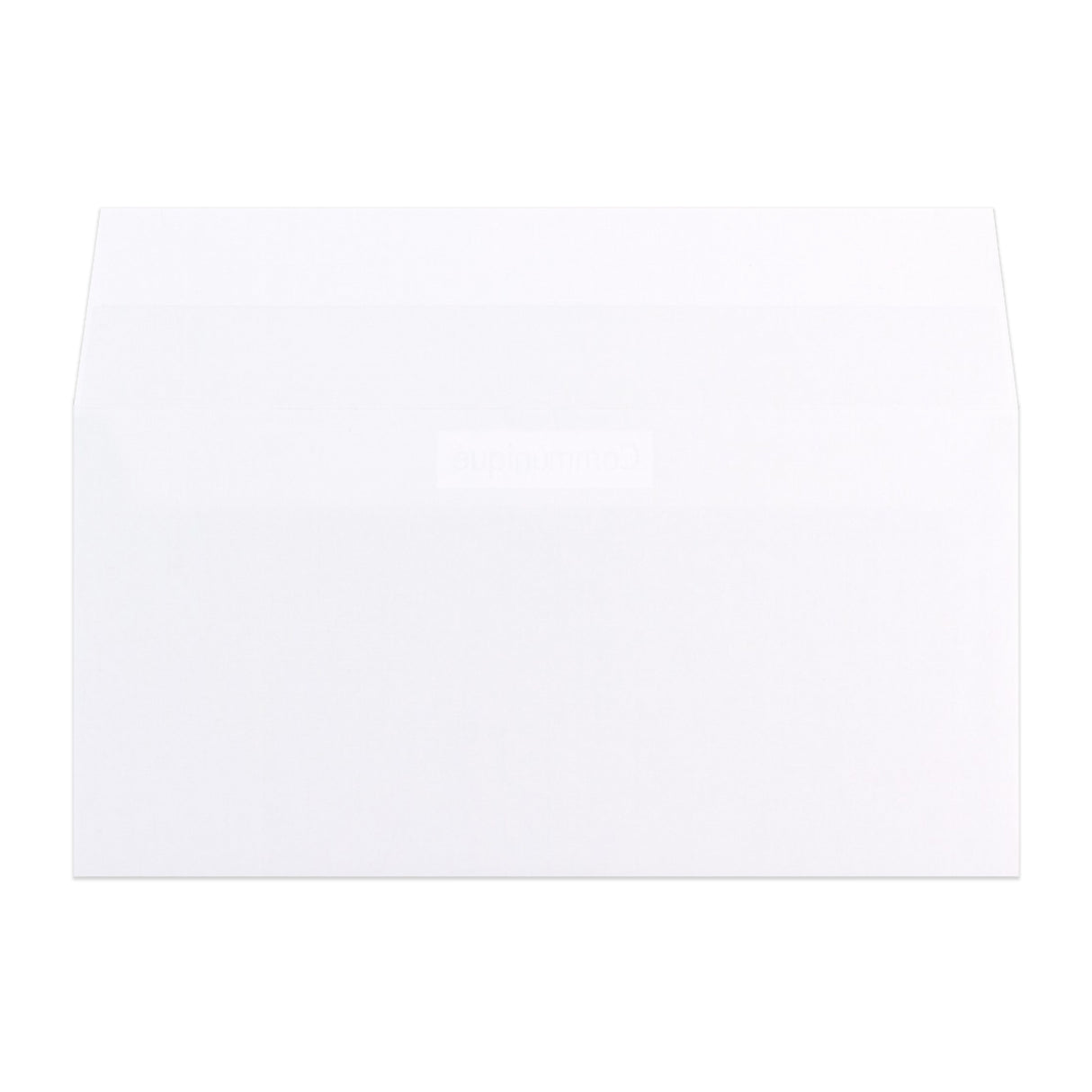 Weißer Communique Briefumschlag 110x220 mm (DL)